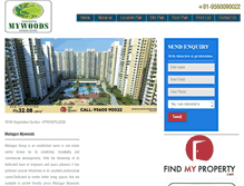 Tablet Screenshot of mywoodsmahagun.com